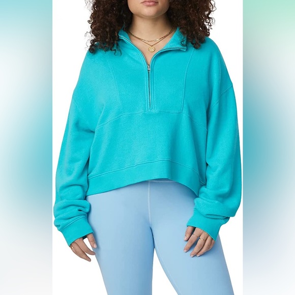 NWT The Sincerely Jules/Bandier Holly Half Zip - Picture 7 of 9